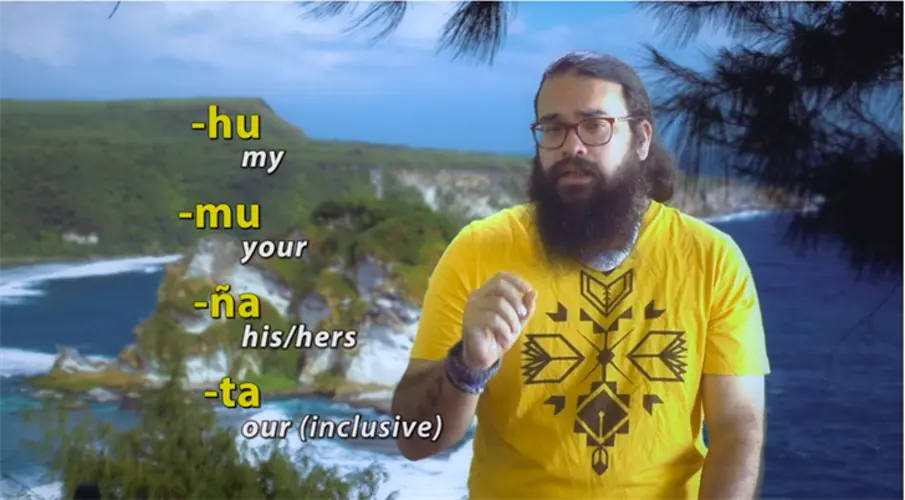 Learn CHamoru possessive pronouns