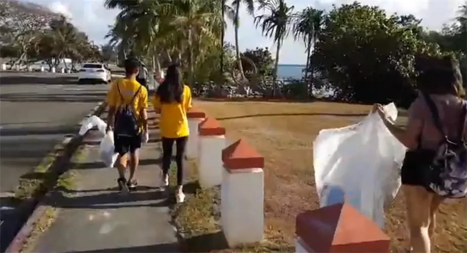 Island cleans up with KUAM