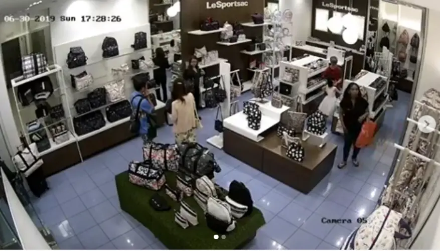 Luxury boutiques hit by thieves