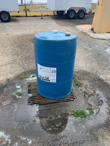 Drums drained at airport could have PFAS