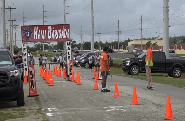 Tiyan sunset run/walk held