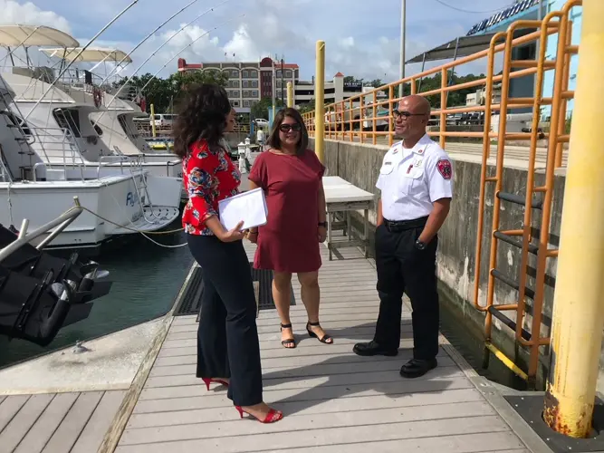 GFD: take caution in the water while seas are rough