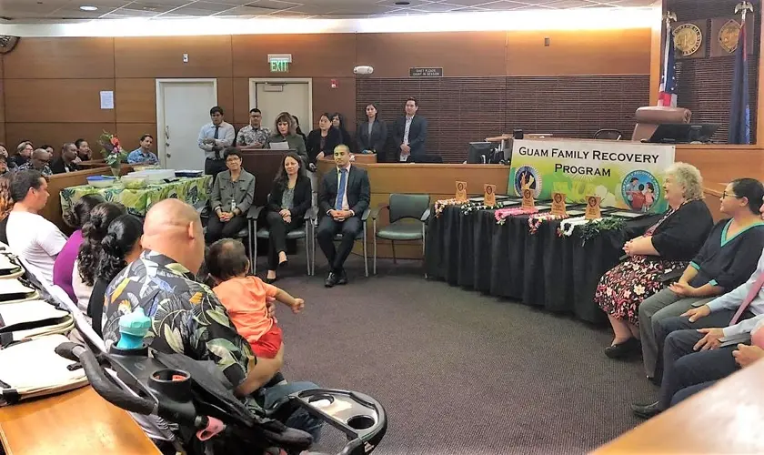 Six complete Guam Family Recovery Program