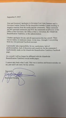 Staffer admits he mistakenly used IBTF Facebook account