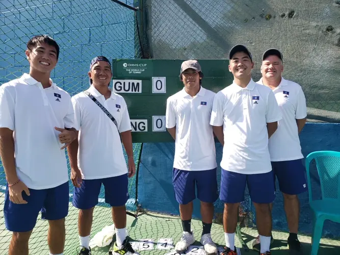 Guam tennis team beats Mongolia in Asia Oceania Regional Competition