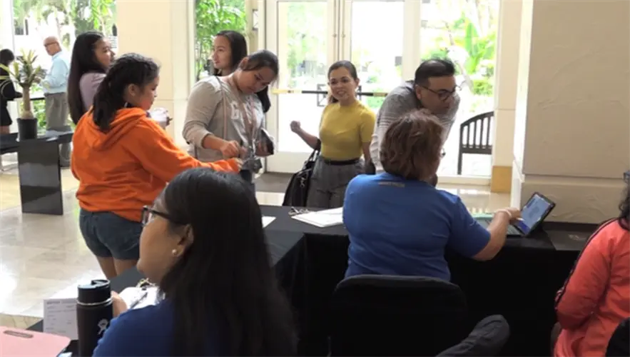 Students learn of opportunities at GDOE college fair