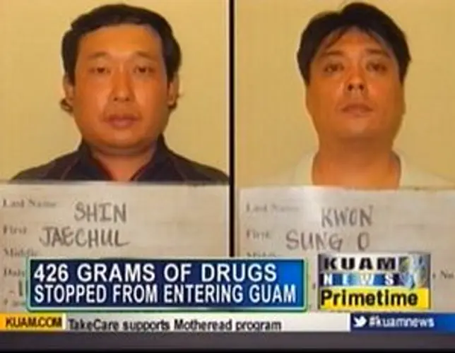 Korean nationals caught with meth