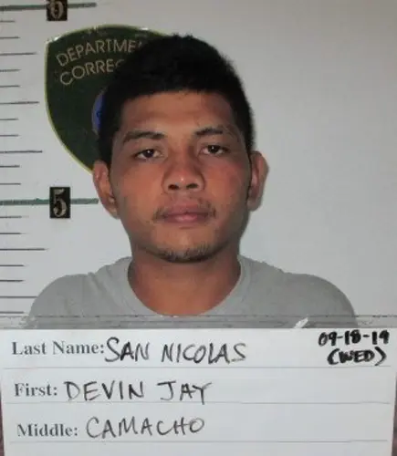 Devin San Nicolas arrested for family violence, criminal mischief