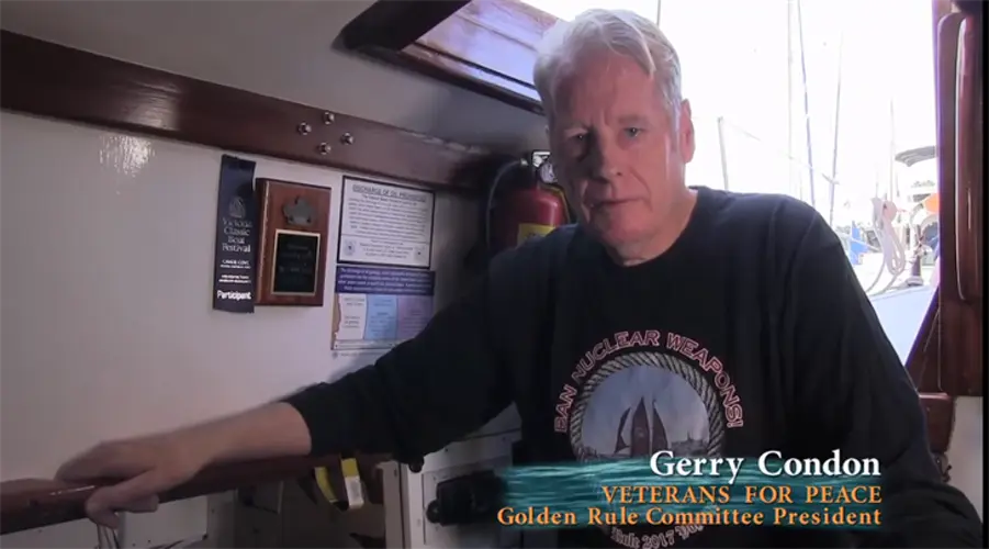 Renowned peace vet Gerry Condon eyes Guam for The Golden Rule visit