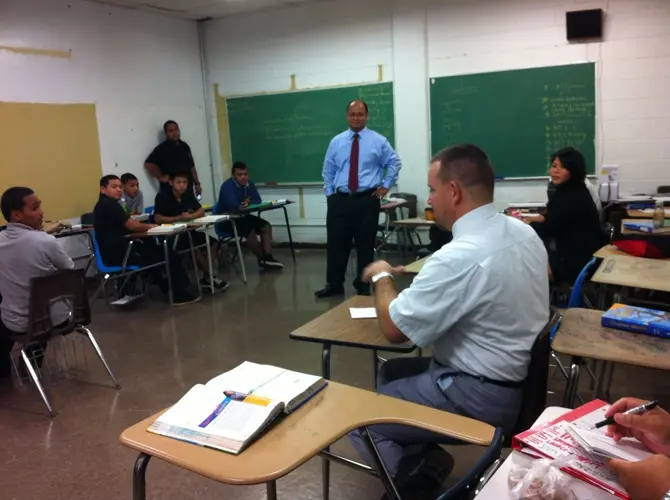 New superintendent visits northern schools