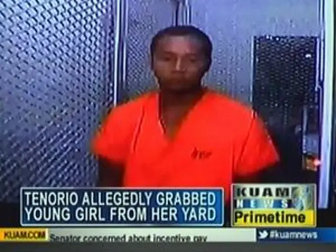 Tenorio allegedly grabbed young girl from her yard