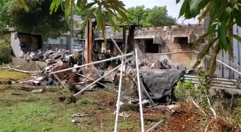 Tamuning blaze took hours to extinguish
