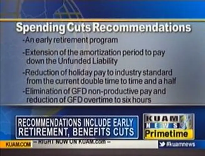 Calvo clears spending cuts recommendations