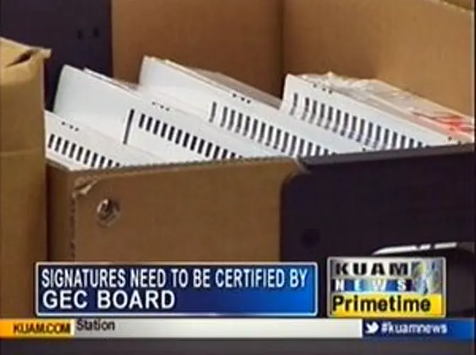 GEC verifies bingo initiative signatures