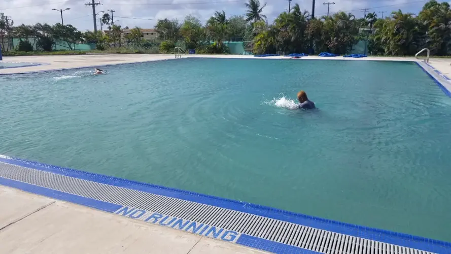 Dededo Pool closed for lack of sand filter replacement record