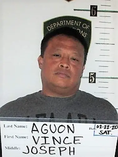 Vince Aguon allegedly beat, choked woman over two day period
