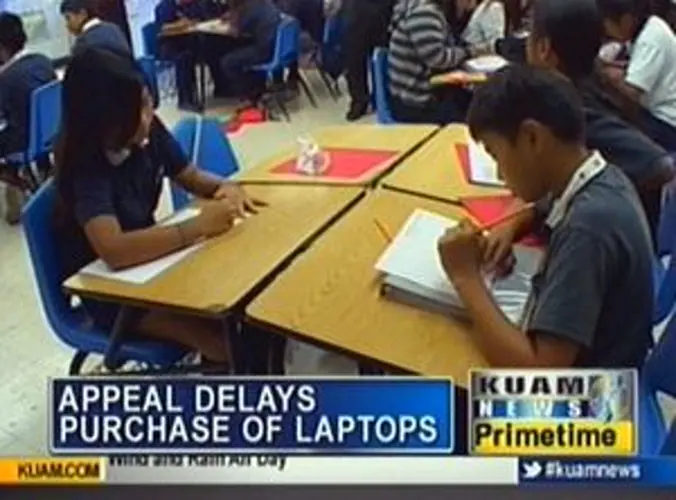 Appeal delays purchase of laptops