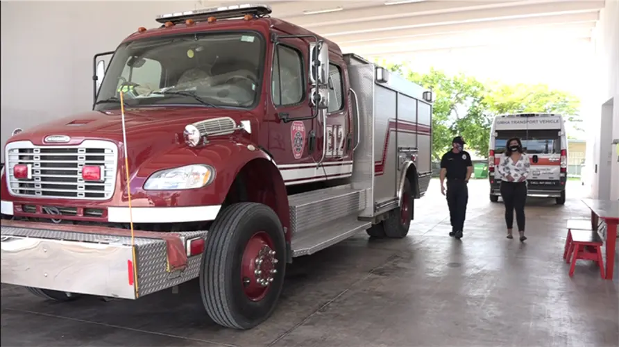 GPS adjusts manpower after 2 firefighters test positive for COVID