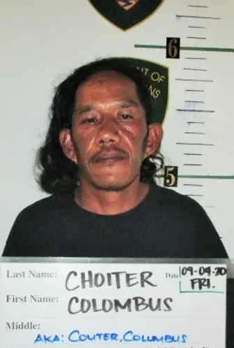 Columbus Choiter allegedly punched victim in the eye, mouth