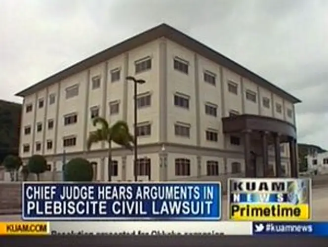 Chief judge hears arguments in plebiscite civil suit