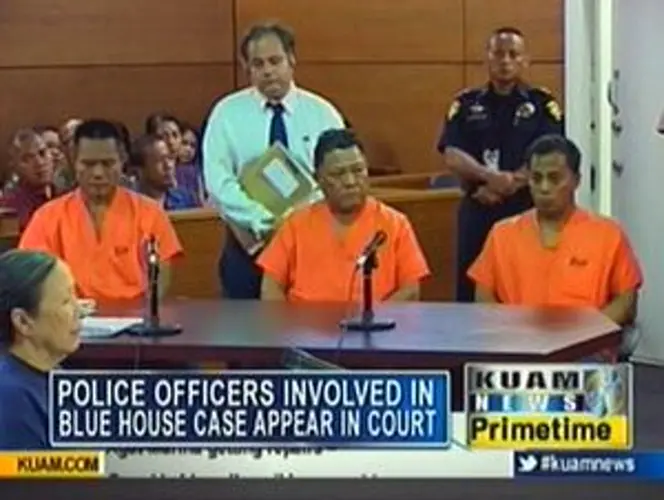 Officers, former Blue House owner in court