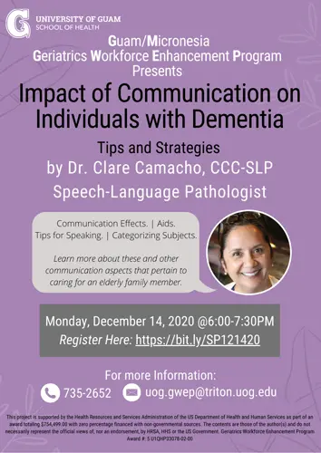 Free training for improving communication with those with dementia