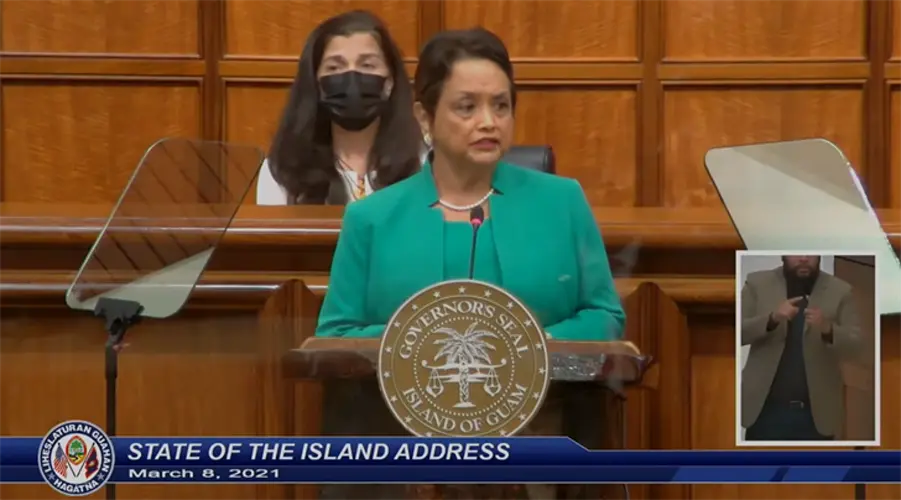 Read Governor Leon Guerrero's 2021 State of the Island Address