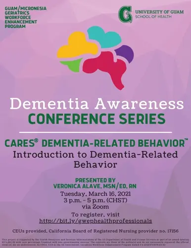 Free Dementia Awareness Conference Series open to Guam, Micronesia
