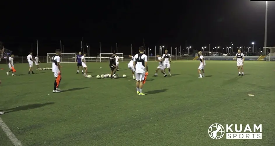 Guam Men's National Soccer Team preparing for qualifier matches