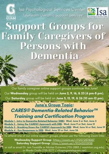Online dementia care training for family caregivers  continues through June