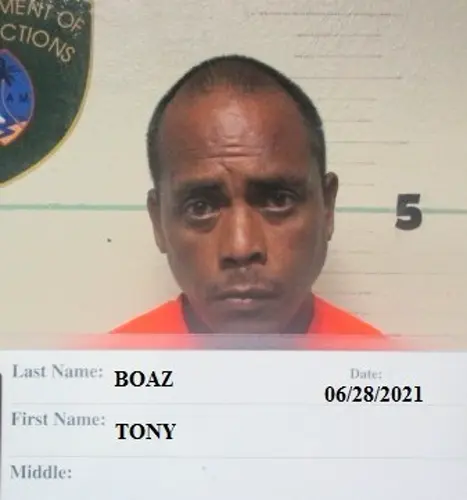 Tony Boaz (aka, "Anthony Pooki") charged for trespassing in Kmart