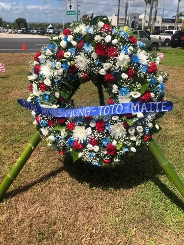 Ceremony commemorates Marines' involvement in island's liberation