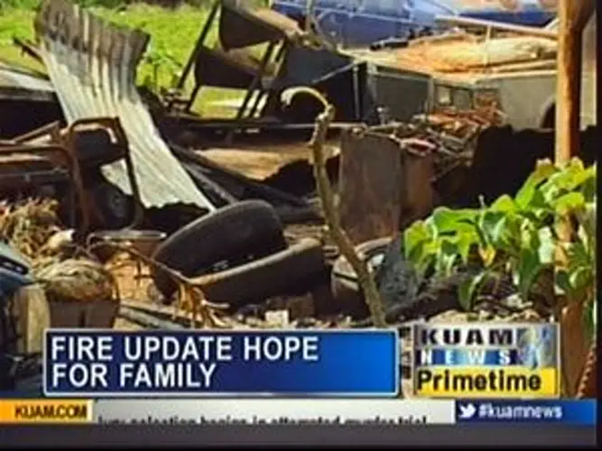 Dededo family finds hope after fire
