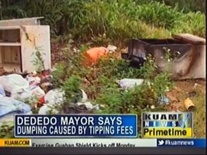 Illegal dumping continues throughout big villages
