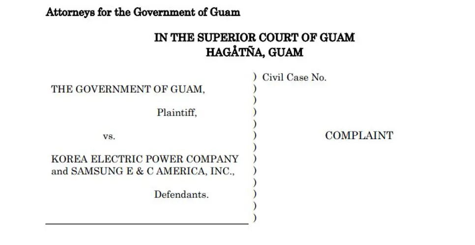 Guam attorney general files suit against KEPCO in wake of Marbo Cave debacle