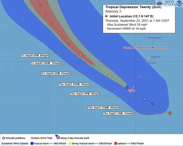 Tropical Storm Watch in effect