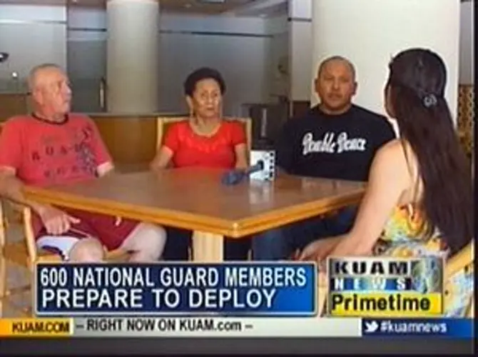 Family prepares as three members ready to deploy