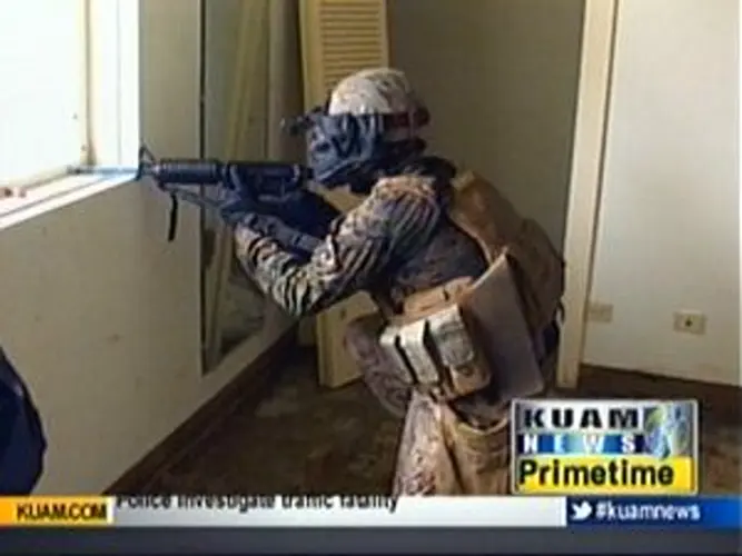 Marines and sailors on island for Guahan Shield
