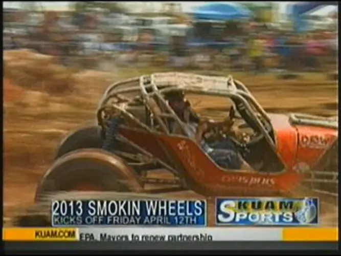 Guam revving for Smokin' Wheels 2013
