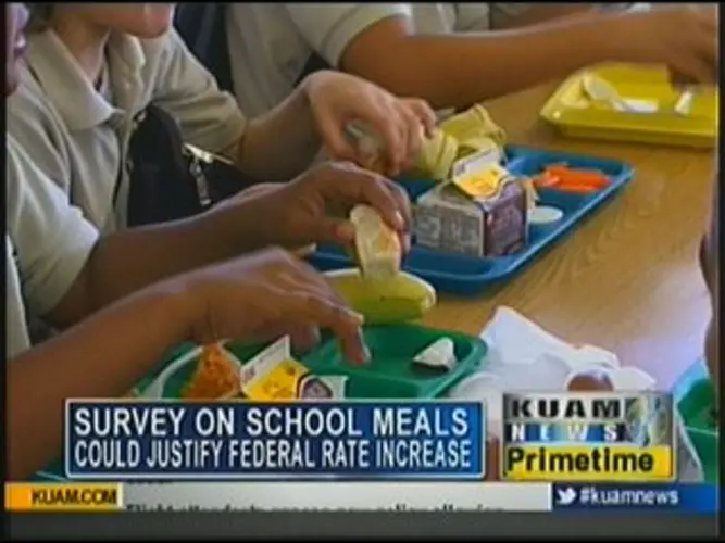 Guam public school lunches cost 3x more than in mainland