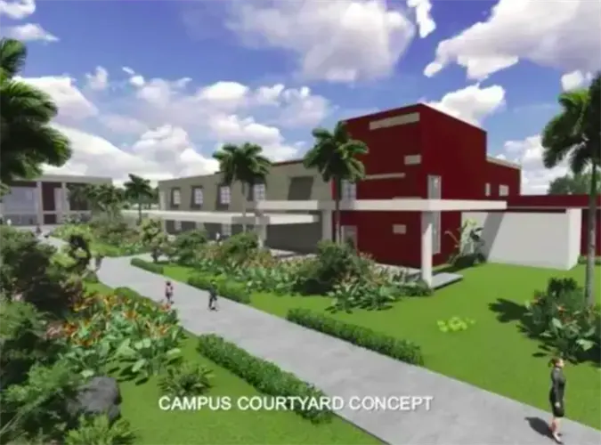 New Simon Sanchez High School design 60% complete