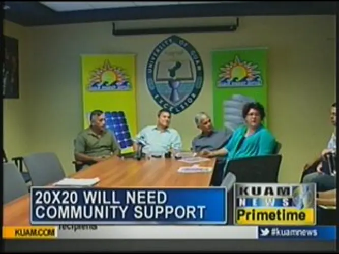 Plan unveiled: 20% by 2020 for sustainable future