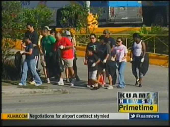Help the KUAM CareForce cleanup Guam!