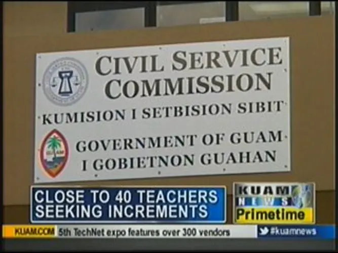 Close to 40 teachers seeking increments