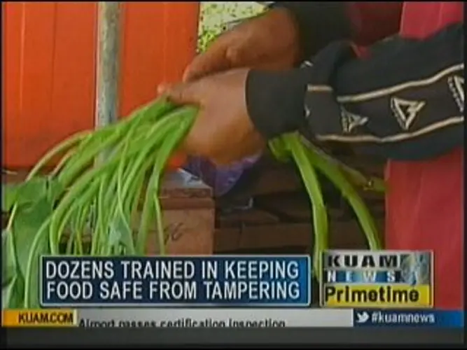 Dozens trained in keeping food safe from tampering