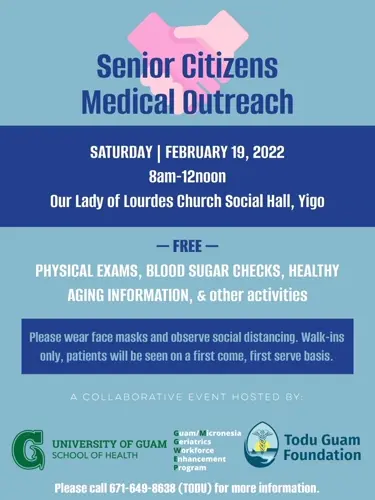 Medical outreach for senior citizens Feb. 19 in Yigo