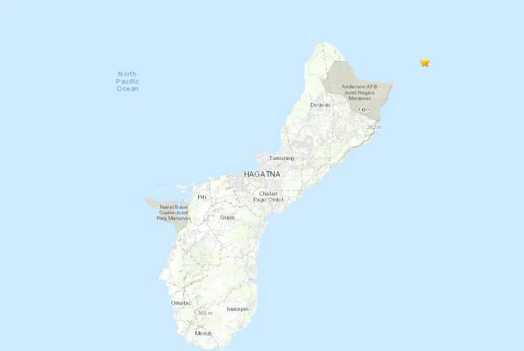 5.0 magnitude earthquake shakes island