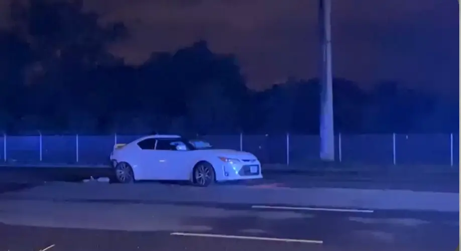 Man suffers injuries in early morning crash