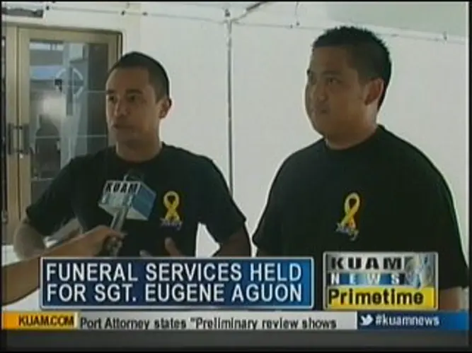 Fallen Hero, Sgt Eugene Aguon remembered