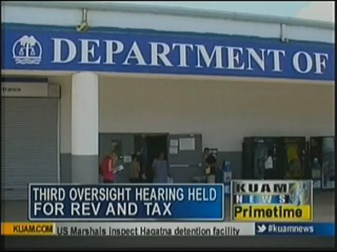 Rev and Tax meets with senators for third oversight hearing
